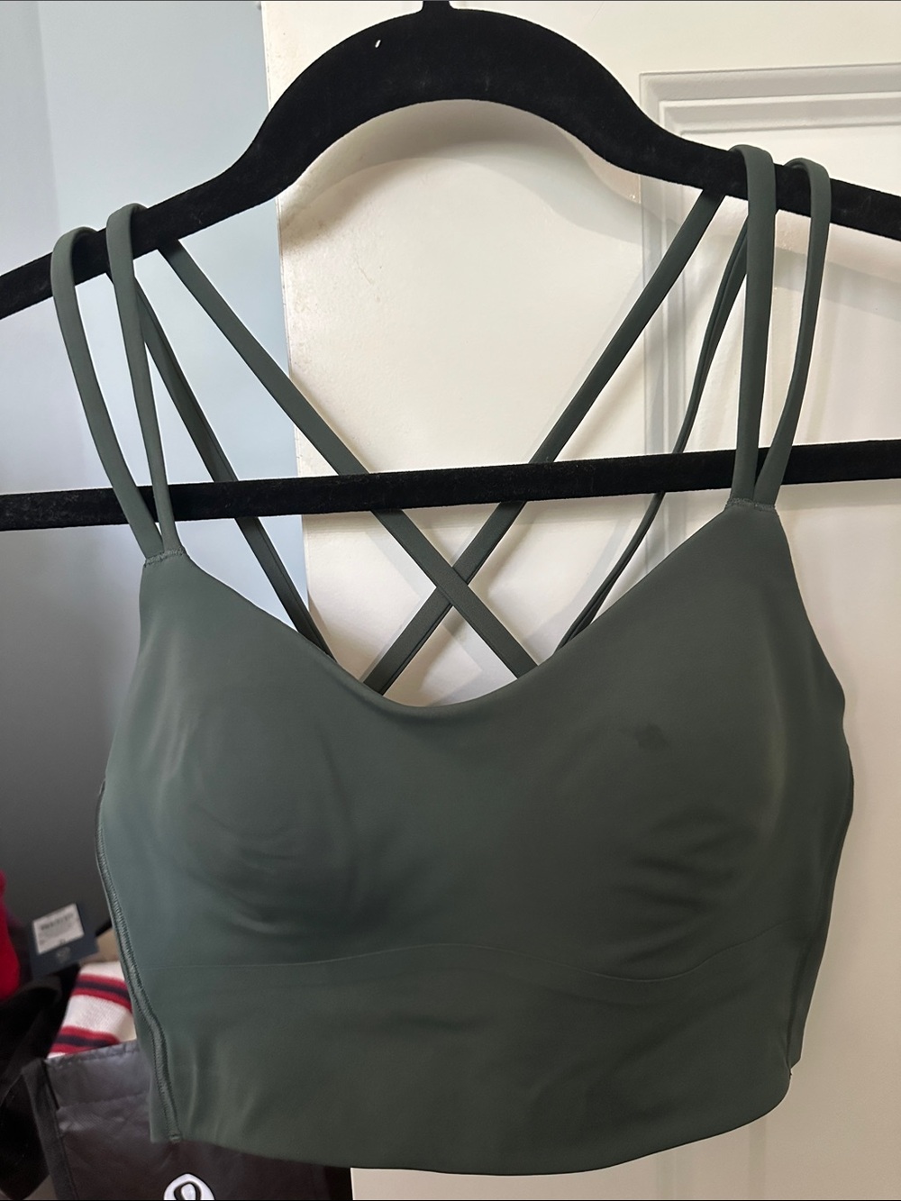 Lululemon - Like a Cloud Longline Bra Sage Green